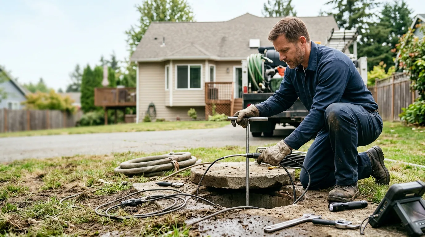 Septic Tank Pumping in Keyport, WA